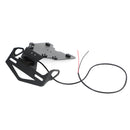 Soporte de marco para matrícula adecuado para Yamaha TENERE 700 / XTZ700 2019-2021 Genérico