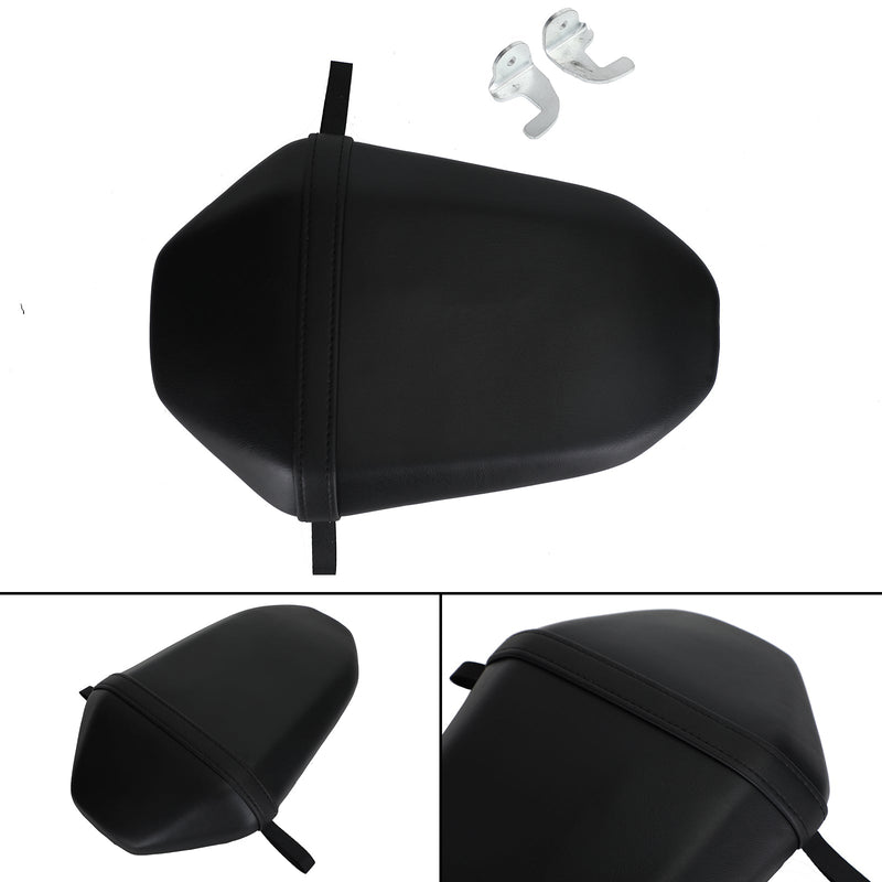 Cojín negro para asiento trasero del pasajero apto para Yamaha MT-07 MT 07 FZ 07 2014-2017