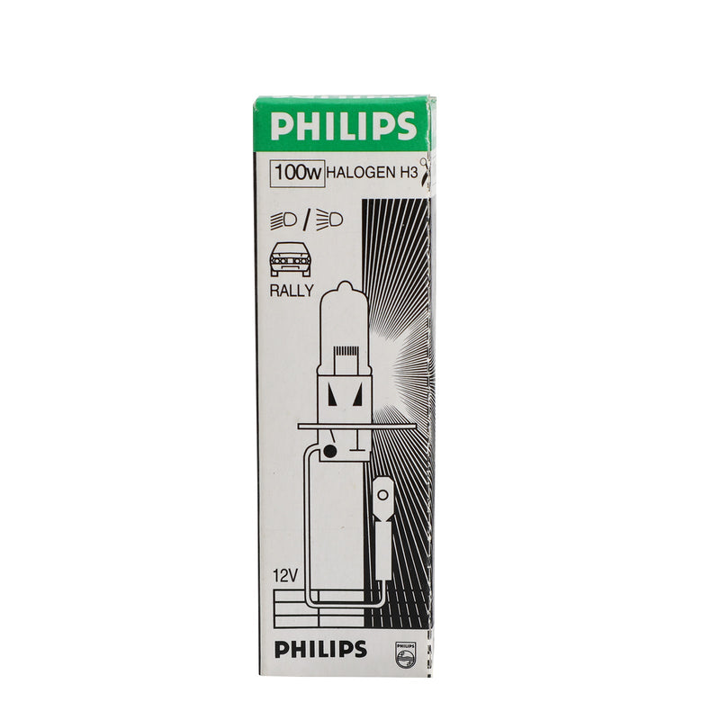 Para Philips H7/H1/H3 SuperBright quartzo halogênio farol de carro 12V100W genérico