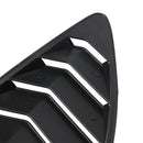Glänzend schwarze Seitenfensterlamellen für 2013–2018 Scion FRS BRZ Toyota 86 GT86 Generic