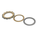 Kit de embrague acero y discos de fricción para Yamaha XP500 T-MAX Tmax 500 2012-2017 Genérico