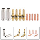 11 stk MB15 15AK 15 AK Tip 0,8mm 0,03" Dyseholder MIG-200 MIG Gun