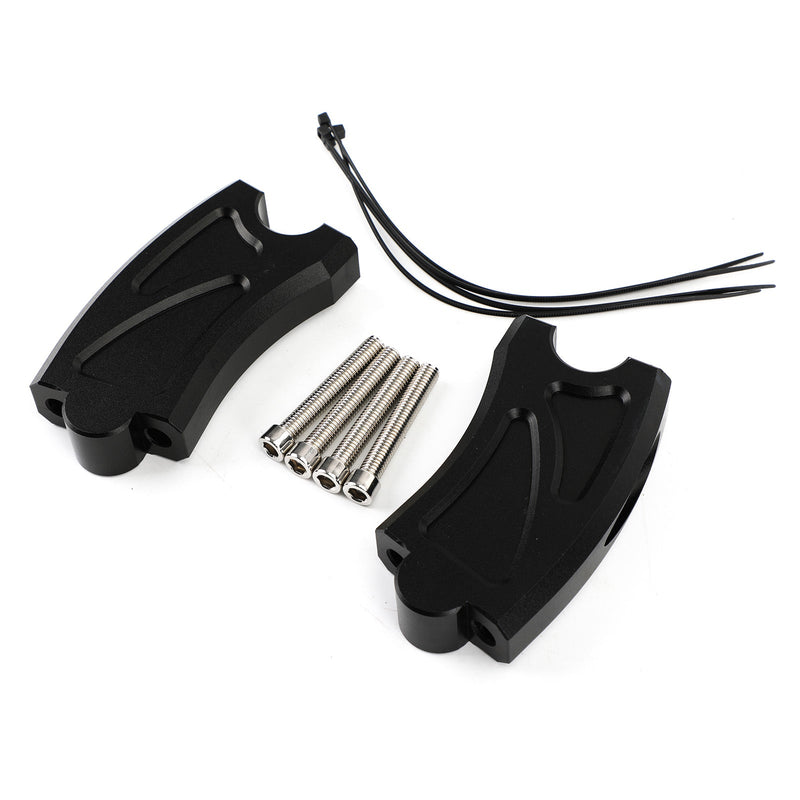 Areyourshop CNC Guiador Barra Riser para Honda Rebel CMX500 2017+ Preto