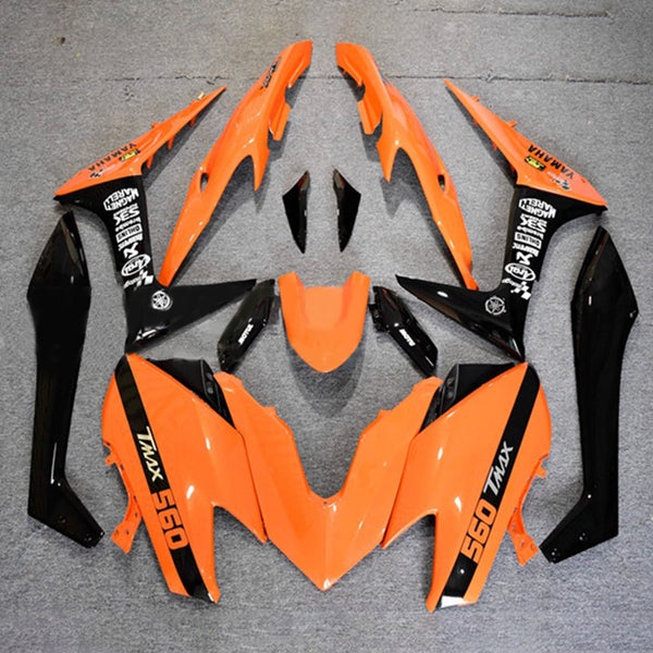 Amotopart Fairing Kit för Yamaha T-Max TMAX530 2017-2018 Kaross ABS