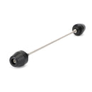 Schwarzer Vorderachs-Slider-Radschutz, passend für Kawasaki Ninja ZX-25R 20–21 Generic