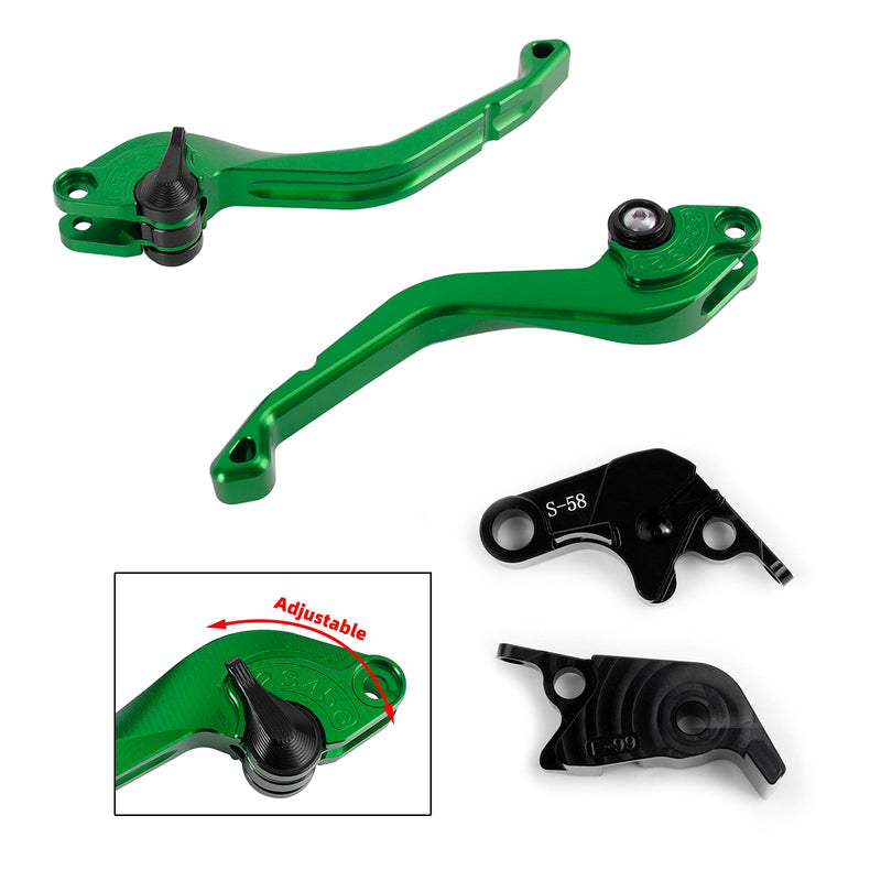 Maneta freno embrague corto CNC Aprilia RSV4 FACTORY/RSV4-R/RR 2009-2017