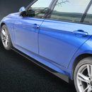 78,7" Extensões de saia lateral universal Painel oscilante Divisores Lip Fibra de carbono Genérico