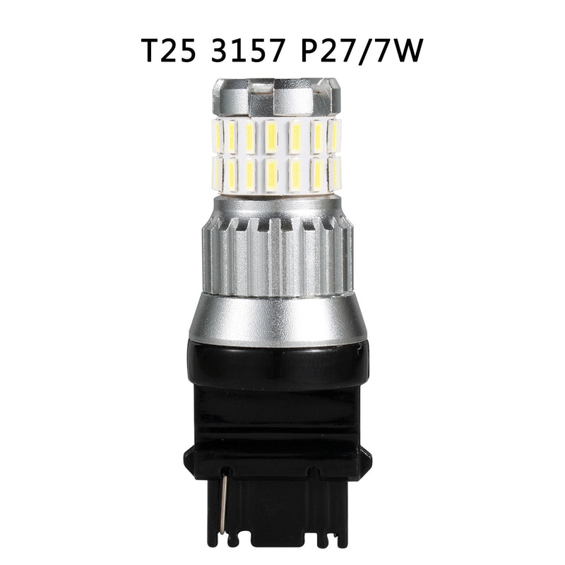 2x 1200LM Canbus LED bombilla LED luz de circulación diurna lámpara blanca genérica