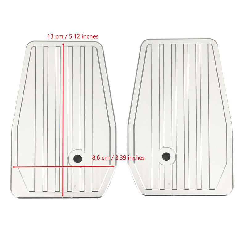 Fremre fotstøtte Pad Pedal Pad fotpinner for Honda Rebel CMX300 CMX500 2017-2020 Generisk