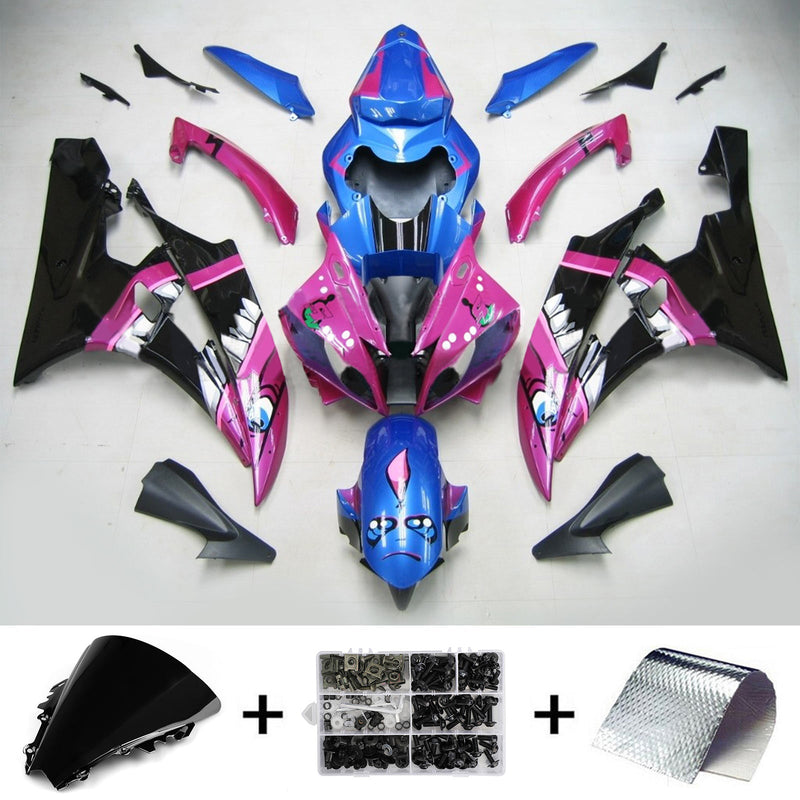 Kit de carenagem para Yamaha YZF 600 R6 2006-2007 Genérico