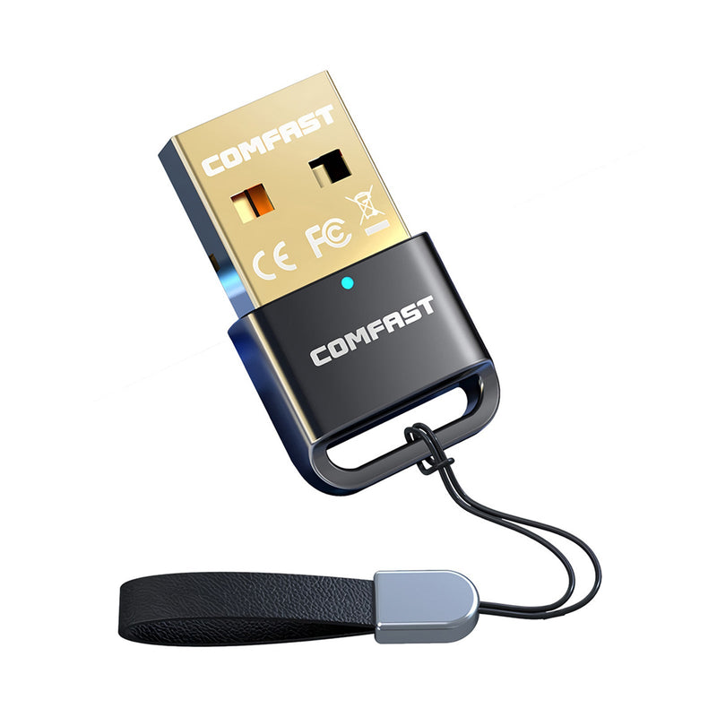 Bluetooth 5.1 Adapter USB Wireless Bluetooth Empfänger Sender mit Lanyard