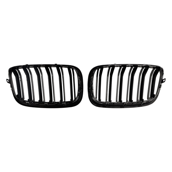 BMW X5 M (E70) 2009-2013 Parachoques delantero Rejilla tipo riñón Parrilla Negro brillante