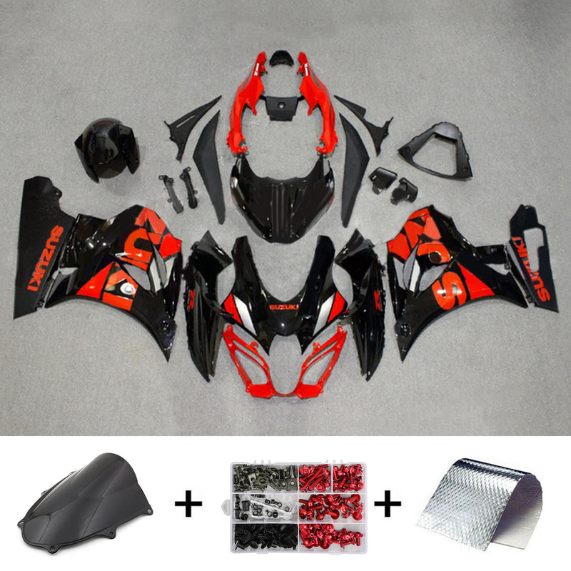 Amotopart Suzuki GSXR1000 2017-2023 K17 kåpa Set Body Plast ABS