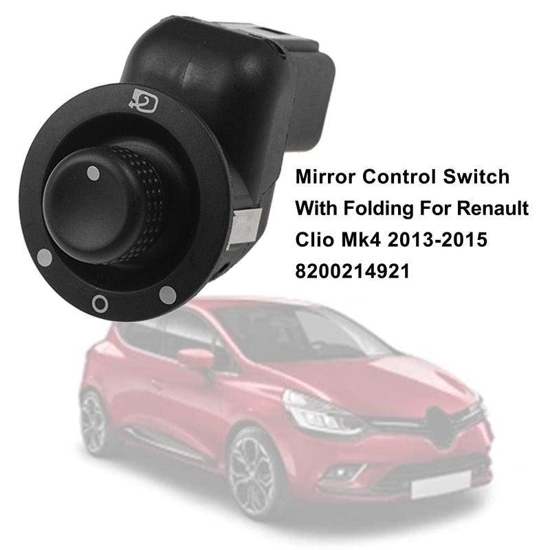 Spiegelregelschalter mit Falten für Renault Clio MK4 2013-2015 8200214921