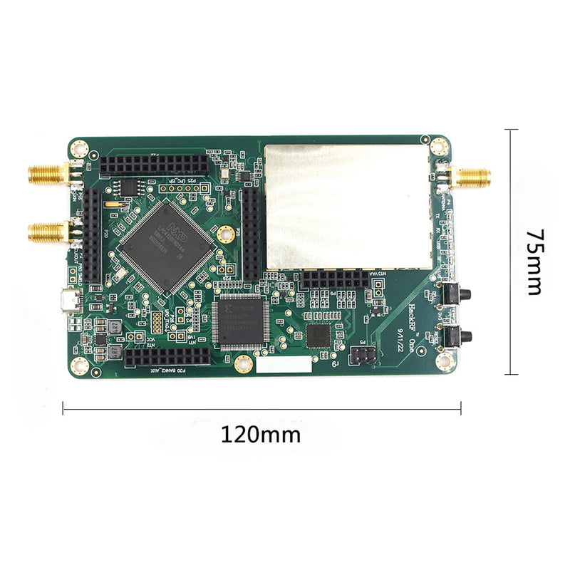 Päivitetty HackRF One V1.7.3 Portapac H2 1MHz-6GHz SDR Software Defined Wireless