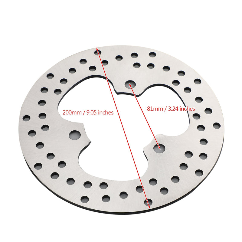 Rotor do disco de freio traseiro para SYM-Joyride 125 150 200 EU2 EU3 / GTS JOYMAX 125 01-14 AL