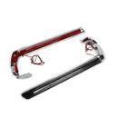 Glide 14-19 LED sadeltaske Sidelys Sadeltaske Run Brake Blinklys Sort