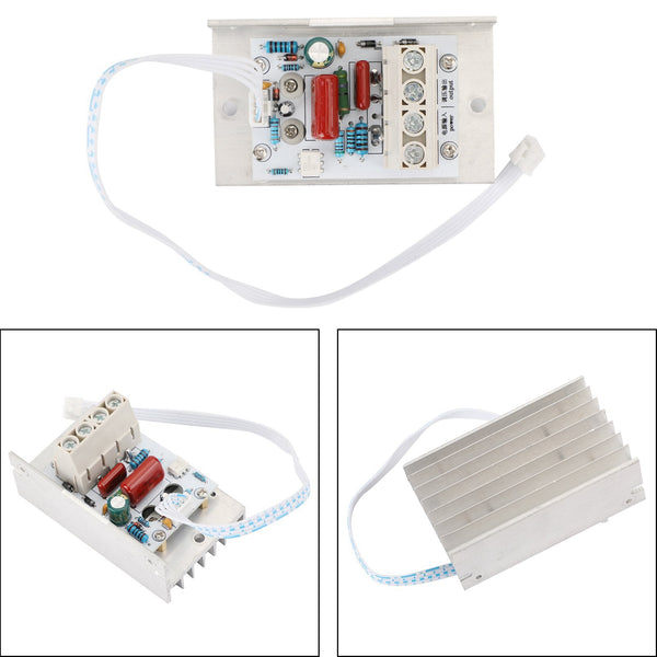 10000W SCR digital spenningsregulator Hastighetskontroller Dimmer Termostat AC 220V 80A