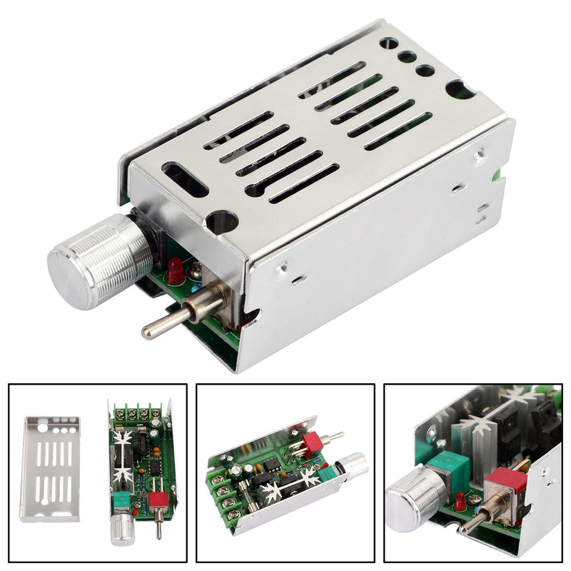 Controlador de velocidad del motor de CC Interruptor de control de inversión reversible PWM 12/24V 40V