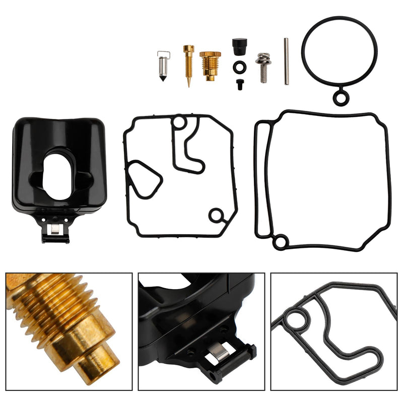 Kit de conversión de carburador adecuado para motor fueraborda Yamaha de 2 tiempos, 40 HP y 50 HP