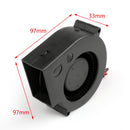 DC børsteløs køling PC blæser 12V 9733s 97x97x33mm 0,5A 2-benet ledning