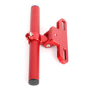 Telefon Navigation Mount GPS Extension Mount 22mm Motorcykel Motorcykel Sølv Generisk