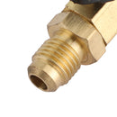 3 stk lige kugleventiler 1/4" SAE kølemiddel HVAC A/C Tech Håndværktøj til R410A