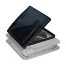 Ventilador para autocaravana de 11", ventilación de techo, ventilador para RV, tragaluz de 12V con luz LED