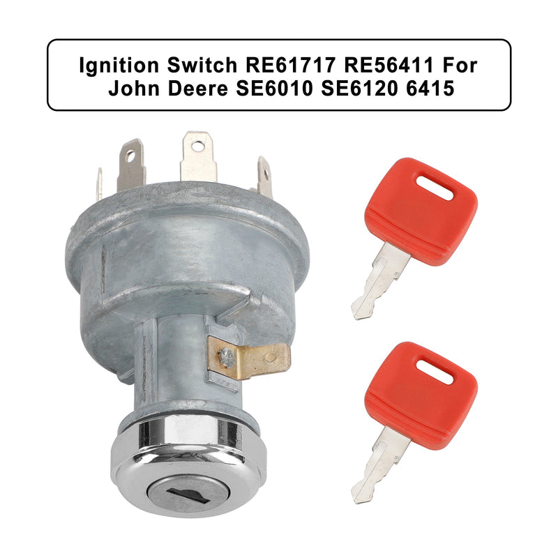 Interruptor de ignição RE61717 RE56411 Para John Deere SE6010 SE6120 6415