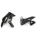 Deflector de viento de parabrisas lateral superior para Honda Crf1100L 20+ fabricado en plástico rojo generico