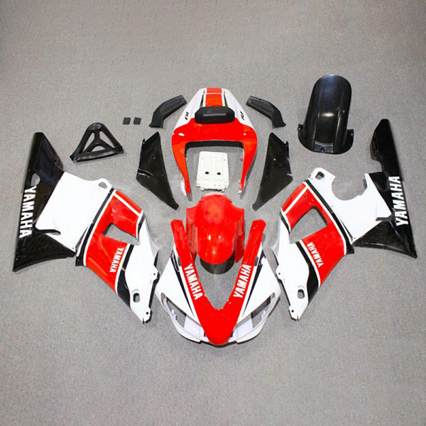 Amotopart Yamaha YZF 1000 R1 1998-1999 kåpa set, kropp, plast, ABS