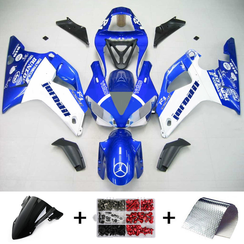 Kit de carenagem para Yamaha YZF 1000 R1 2000-2001 Genérico