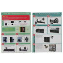 24-48 par Szuflada szafki na buty z możliwością układania w stosy Plastikowa rama