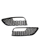 Audi A3 2012-2016 2 Stück Mesh Frontstoßstange Nebelscheinwerfer Abdeckung Grill