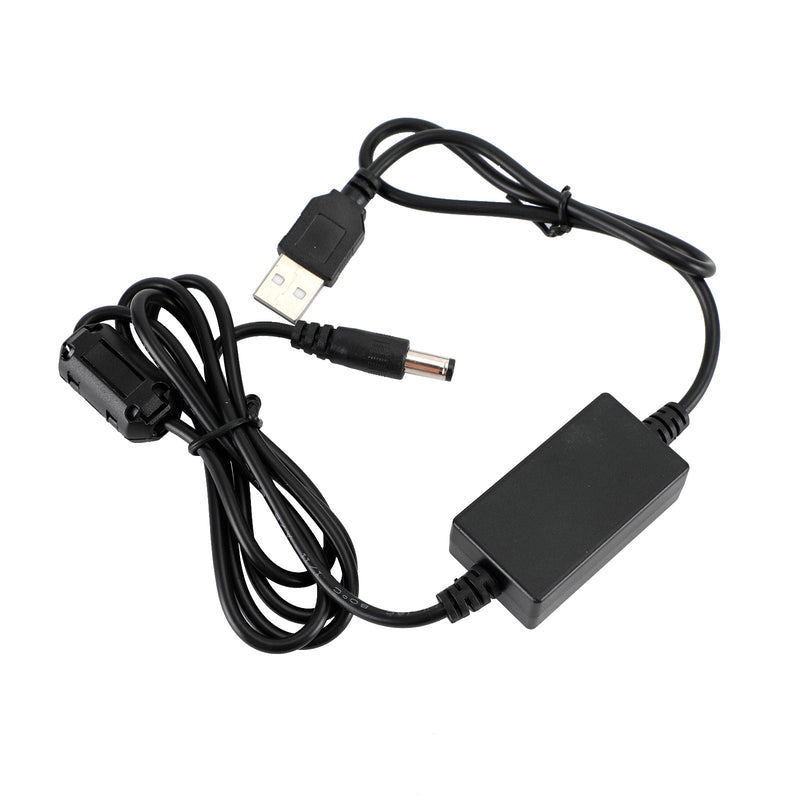 Cargador de cable USB-DC-5B para cargador de batería ICOM F21/V8 para walkie talkie