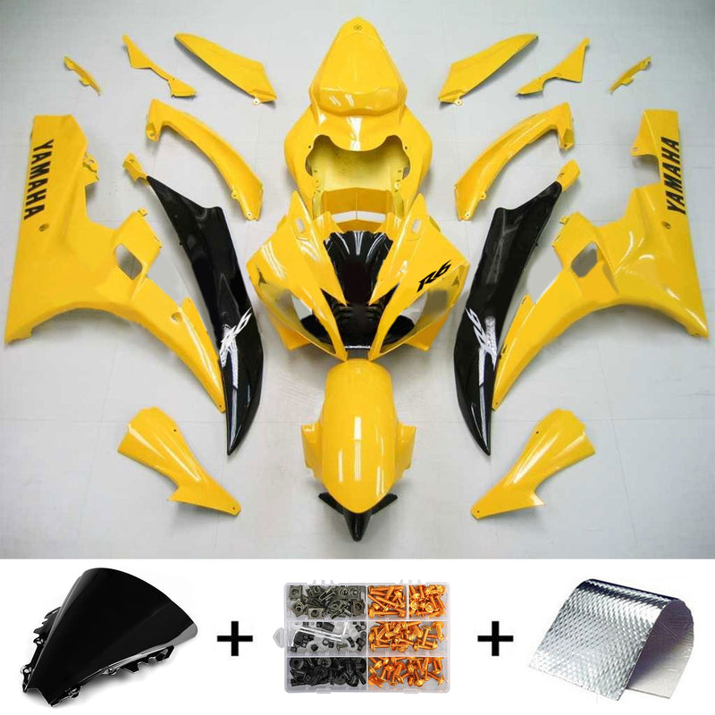 Kåpa set till Yamaha YZF 600 R6 2006-2007 Generic