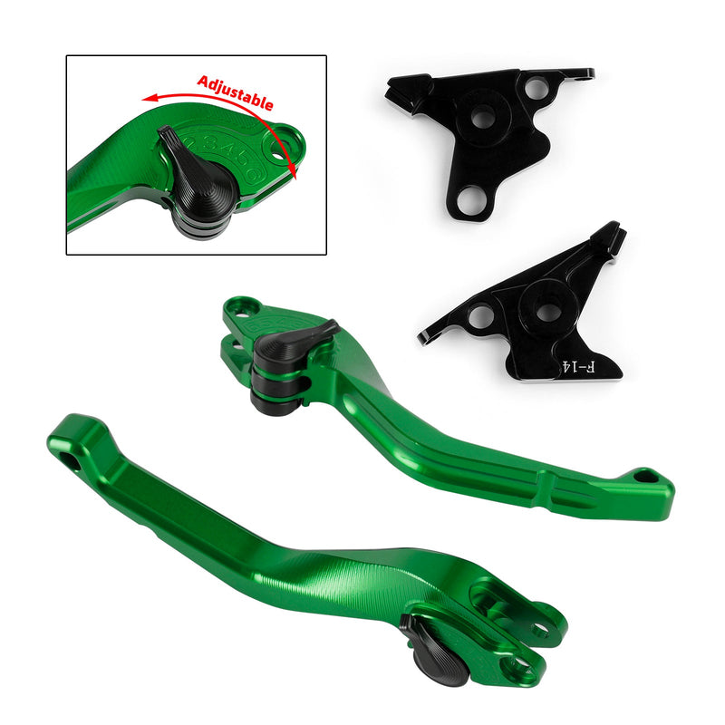 Kawasaki ZRX1100 ZZR1200 ZX7R ZG1000 Alavanca de freio de embreagem curta CNC