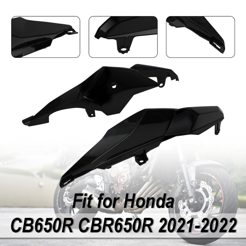 2021-2022 Honda CB650R CBR650R Cubierta de asiento lateral trasero Capó de carenado