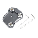 Stativ sidostöd förstorad plattplatta för Honda CB650F CBR650F 2014-2018 Generic