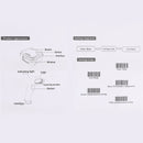 Automatická USB nabíjecí čtečka čárových kódů Ruční čtečka čárových kódů