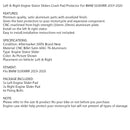 Pari moottorinsuojan staattorin törmäystyynyt BMW S1000RR 2019-2020 Genericille