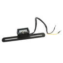 Universelle Motorrad -Kennzeichen -Plattenhalterung mit Licht