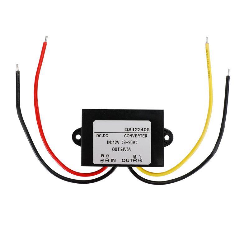 Wodoodporny konwerter DC-DC Boost 12V na 24V moduł zasilania samochodowego