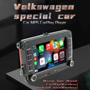 7-calowy samochodowy radioodtwarzacz Bluetooth Volkswagen Samochodowy odtwarzacz MP5 Bezprzewodowy Carplay + 4 kamery LED