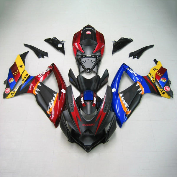 Conjunto de carenagem Suzuki GSXR 600/750 2008-2010 corpo plástico ABS K8