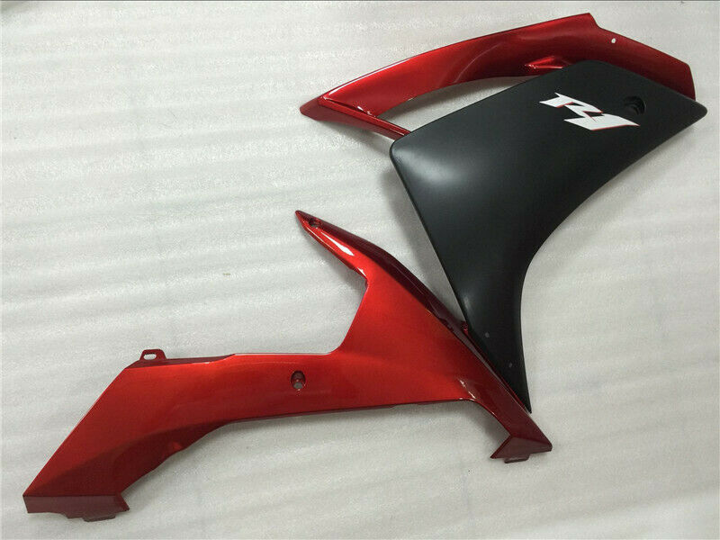 ABS Injection Plastic Fairing Kit för Yamaha YZF R1 2007-2008 Orange Generic