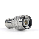 Adaptador de 10 peças BNC fêmea para TNC macho conector RF reto F/M