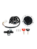 Kawasaki EX650 Ninja 650 2012-2016 Kit de trava de assento com tampa de combustível do interruptor de ignição