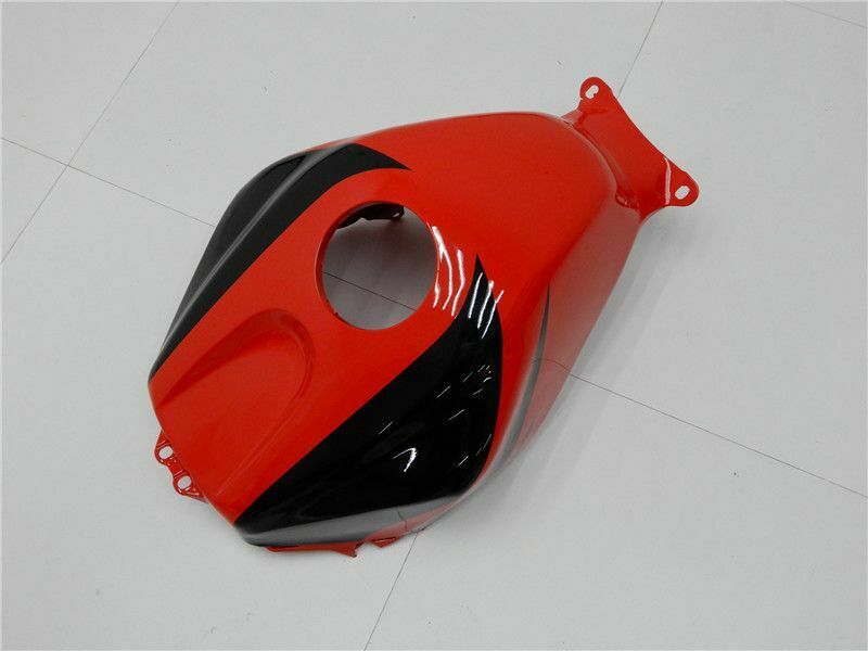 Kåpesett egnet for Honda CBR600RR 2005 2006, rød kropp, ABS, svart, rød, generisk