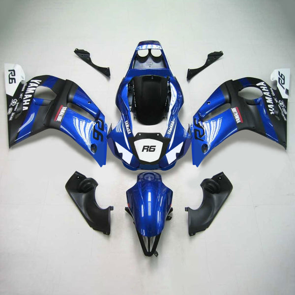 Kit de carenagem para Yamaha YZF 600 R6 1998-2002 Genérico